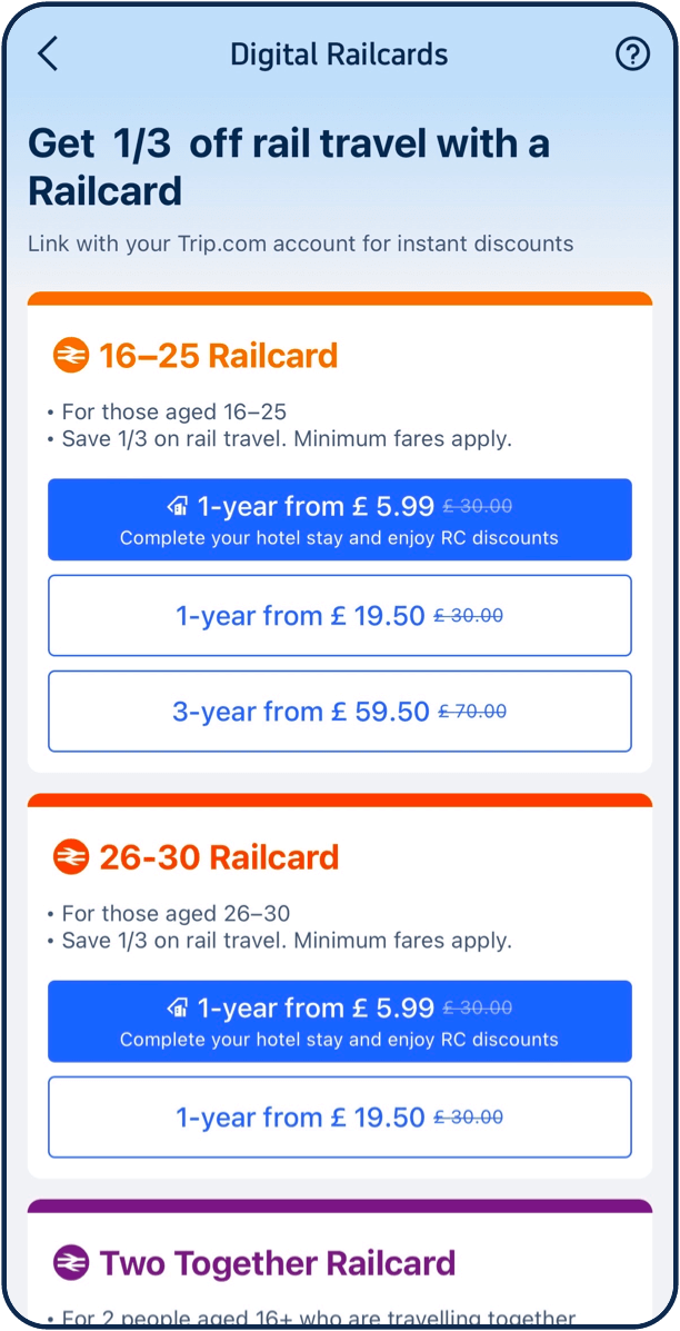 Railcard Discounts for All Train Travelers in the UK